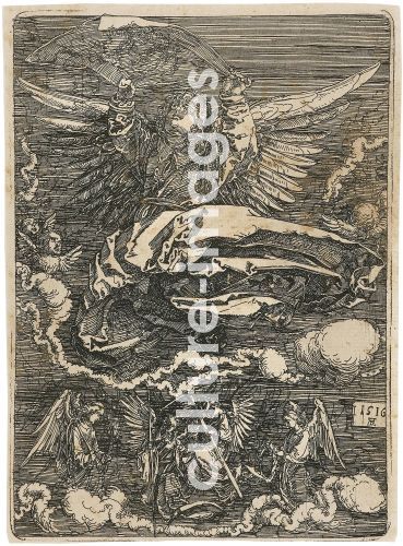Albrecht Dürer, Das Schweißtuch, von einem Engel gehalten