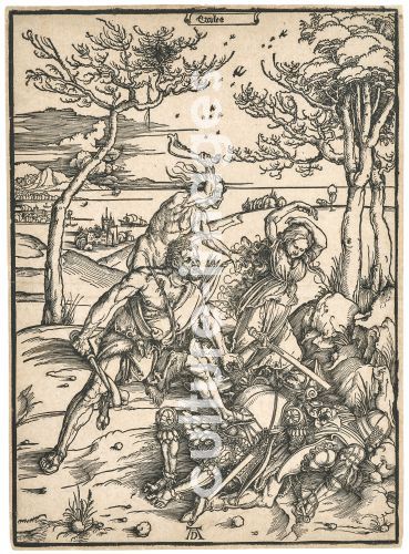 Albrecht Dürer, Herkules (Herkules tötet die Molioniden Herkules und Cacus)