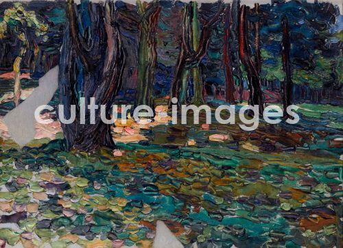 Wassily Wassiljewitsch Kandinsky, Park von Saint-Cloud