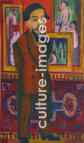 Ernst Ludwig Kirchner, Bildnis Leon Schames