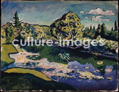 Wassily Wassiljewitsch Kandinsky, Achtyrka. Parkteich
