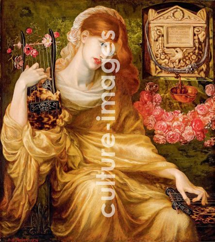 Dante Rossetti, La vedova romana