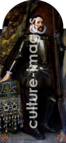 Gustav Klimt, Portrait of Count Eitel Friedrich IV of Hohenzollern (1545-1605)
