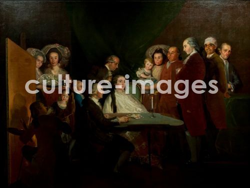 Francisco de Goya, The family of Luis Antonio Jaime of Spain (1727-1785), the Cardinal Infante