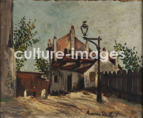 Maurice Utrillo, Rue du Mont-Cénis