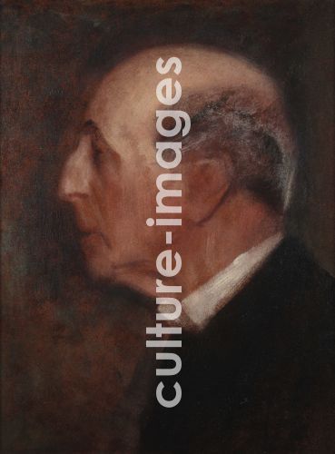 Gustav Klimt, Portrait of an old man in profile (Count Traun?)