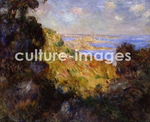 Pierre Auguste Renoir, Renoir, Pierre Auguste (1841-1919), Bay of Salerno, Oil on canvas, Impressionism, 1881,