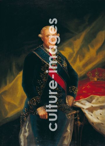Francisco de Goya, Goya, Francisco, de (1746-1828), Portrait of Charles IV of Spain (1748-1819), Oil on canvas, Neoclassi
