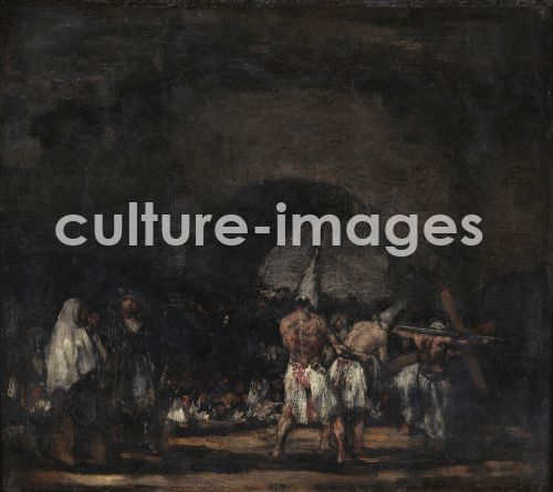 Francisco de Goya, Goya, Francisco, de (1746-1828), Scene with Flagellants, Oil on canvas, Neoclassicism, ca 18 Francisco de Goya, Goya, Francisco, de (1746-1828), Scene with Flagellants, Oil on canvas, Neoclassicism, ca 18