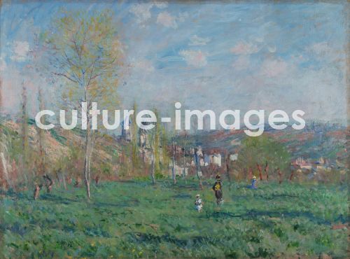 Claude Monet, Monet, Claude (1840-1926), Spring in Vetheuil, Oil on canvas, Impressionism, 1880,