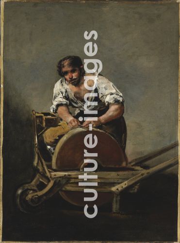 Francisco de Goya, Goya, Francisco, de (1746-1828), The Knife-Grinder ("El Afilador"), Oil on canva Francisco de Goya, Goya, Francisco, de (1746-1828), The Knife-Grinder ("El Afilador"), Oil on canva