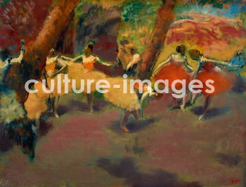 Edgar Degas, Degas, Edgar (1834-1917), Before the Performance, Oil on paper, Impressionism, ca 1896-1899,