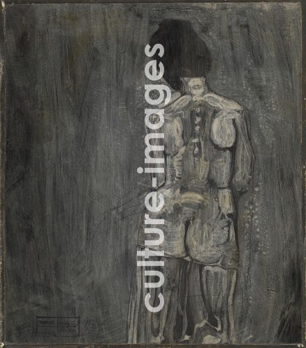 Paul Klee, Klee, Paul (1879-1940), Untitled (Nude from the Back), Oil on cardboard, Modern, 1902, Paul Klee, Klee, Paul (1879-1940), Untitled (Nude from the Back), Oil on cardboard, Modern, 1902,