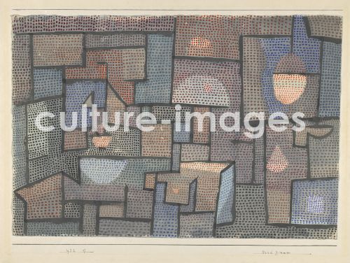 Paul Klee, Klee, Paul (1879-1940), North Room, Watercolour on paper, Modern, 1932,