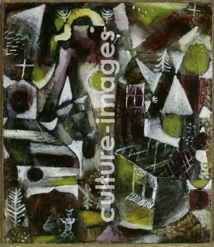 Paul Klee, Klee, Paul (1879-1940), Swamp Legend (Sumpflegende), Oil on cardboard, Modern, 1919, Paul Klee, Klee, Paul (1879-1940), Swamp Legend (Sumpflegende), Oil on cardboard, Modern, 1919,