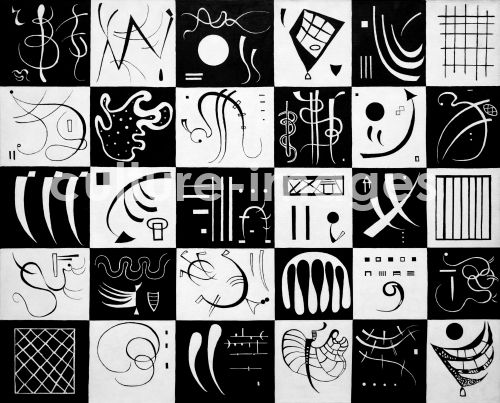 Wassily Wassiljewitsch Kandinsky, Dreißig (Trente). Biomorphe Abstraktion