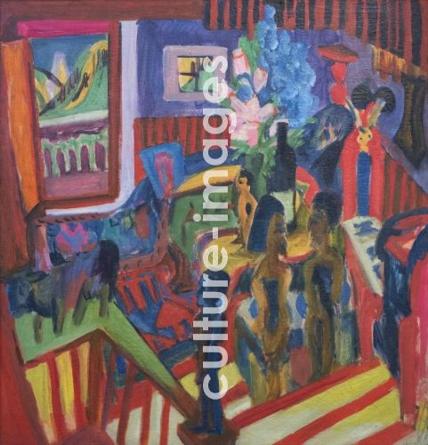 Ernst Ludwig Kirchner, Corner of the studio