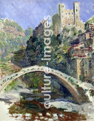 Claude Monet, The Castle of Dolceacqua