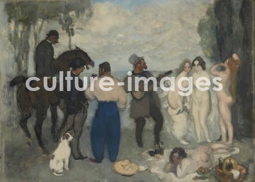 Louis Anquetin, The Luncheon at Bourgueil (Le déjeuner à Bourgueil)