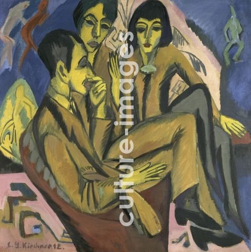 Ernst Ludwig Kirchner, Artist group (Conversation of the artists)