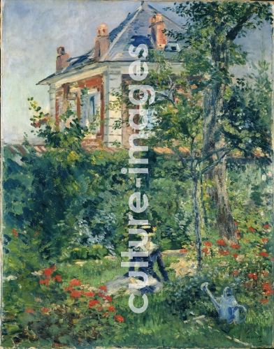 Édouard Manet, Un Coin du jardin de Bellevue