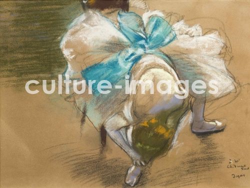 Edgar Degas, Danseuse rattachant son chausson