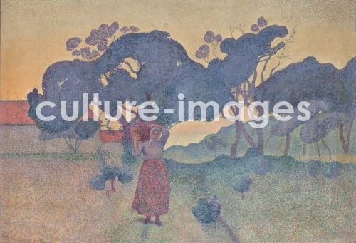 Henri Edmond Cross, La Ferme (Soir)