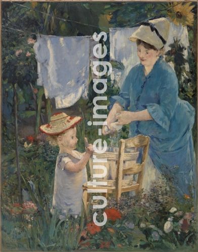Édouard Manet, Le Linge (The Laundry)