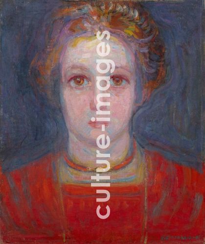 Piet Mondrian, Portrait of a Girl in Red