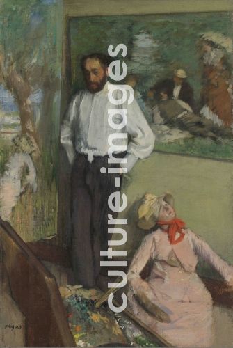 Edgar Degas, Portrait of Henri Michel-Lévy (1844-1914)