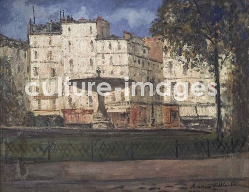Maurice Utrillo, Place Pigalle