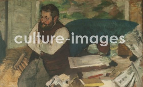 Edgar Degas, Portrait of Diego Martelli
