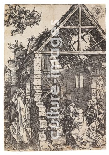 Albrecht Dürer, The Nativity of Christ, from the series "The Life of the Virgin"