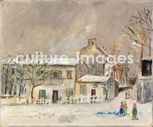 Maurice Utrillo, Le Lapin Agile sous la neige