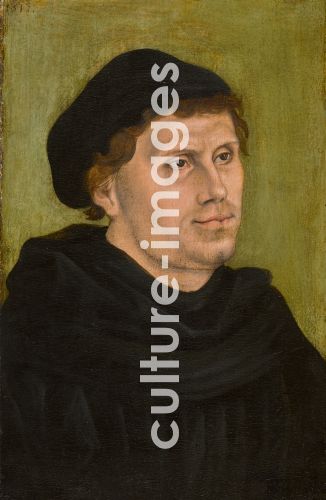 Lucas Cranach der Ältere, Porträt Martin Luther