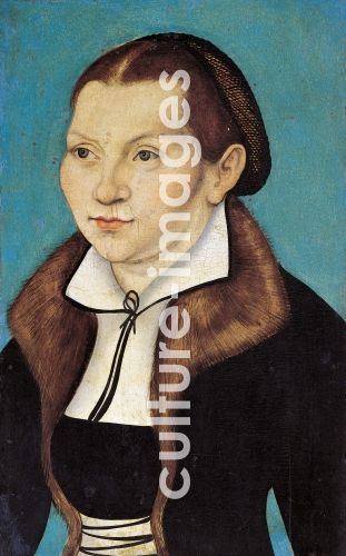 Lucas Cranach der Ältere, Porträt Katharina von Bora