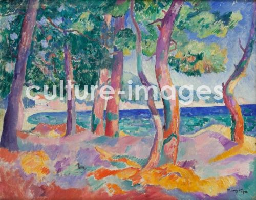Henri Charles Manguin, Der Pinienwald in Cavalière
