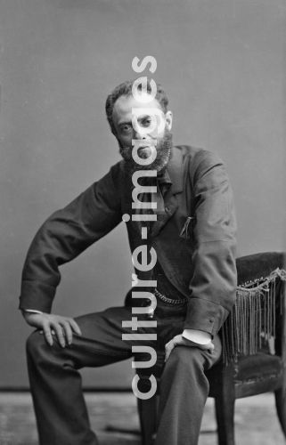 Unbekannter Fotograf, Porträt von Ludovic-Napoléon Lepic (1839-1889)