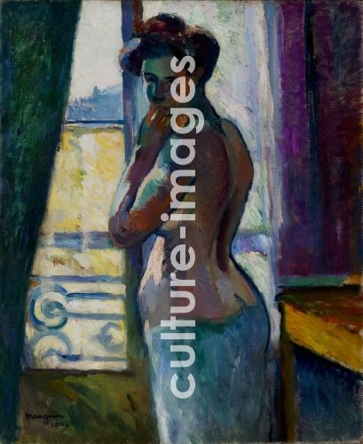 Henri Charles Manguin, Devant la fenêtre, rue Boursault