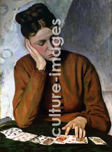 Frédéric Bazille, Die Kartenlegerin