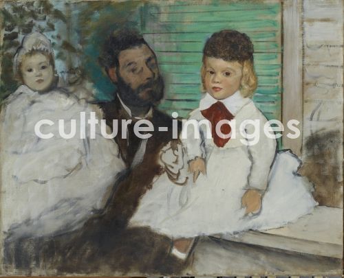 Edgar Degas, Ludovic Lepic und seine Töchter