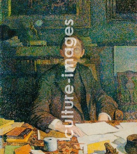 Théo van Rysselberghe, Porträt von Émile Verhaeren (1855-1918)