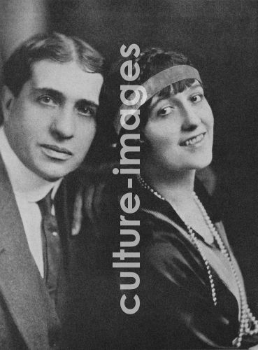 Unbekannter Fotograf, Lucien Muratore (1878-1954) und Lina Cavalieri (1874-1944)