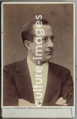 Unbekannter Fotograf, Porträt von Pianist und Dirigent Alexander Siloti (1863-1945)
