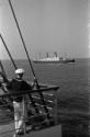 Frankreich, Cherbourg, Norddeutscher Lloyd, Schiff