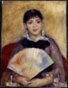 Pierre Auguste Renoir, Mädchen mit Fächer