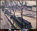Pierre-Albert Marquet, Paris im Winter. Quai Bourbon, Marquet, Pierre-Albert (1875-1947)