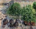 Camille Pissarro, Place du Théâtre Français in Paris