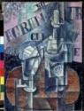 Pablo Picasso, Tisch im Café (Eine Flasche Pernod)