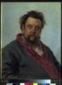 Ilja Jefimowitsch Repin, Porträt des Komponisten Modest Mussorgski